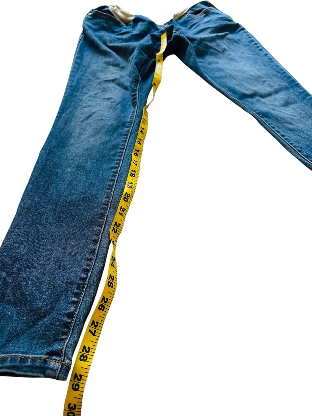Jessica Simpson Skinny Leg Maternity Jeans with Stretch Waistband Womens Small - Picture 8 of 12